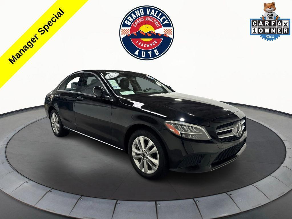 used 2019 Mercedes-Benz C-Class car, priced at $21,988