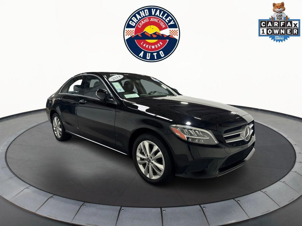 used 2019 Mercedes-Benz C-Class car, priced at $23,500