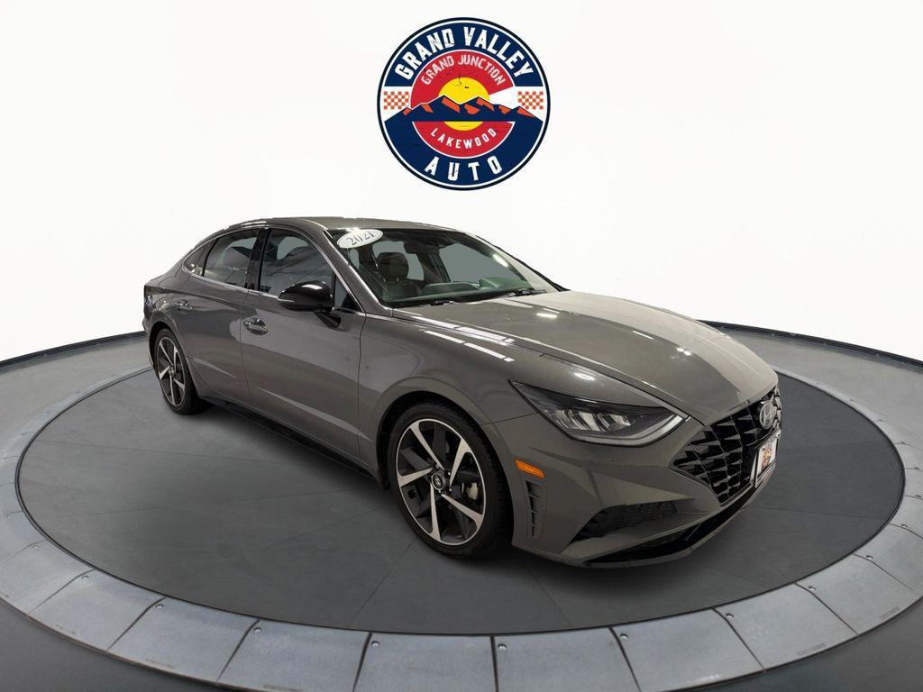 used 2021 Hyundai Sonata car, priced at $19,888