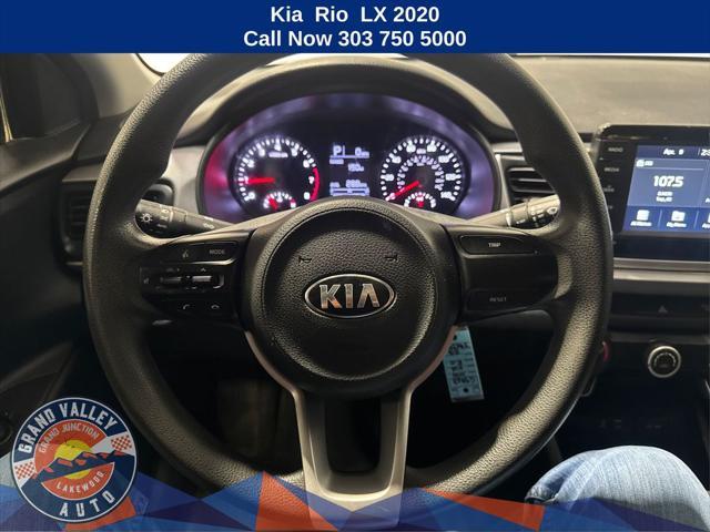 used 2020 Kia Rio car, priced at $10,688