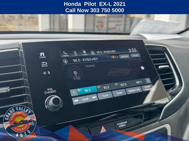 used 2021 Honda Pilot car, priced at $26,500