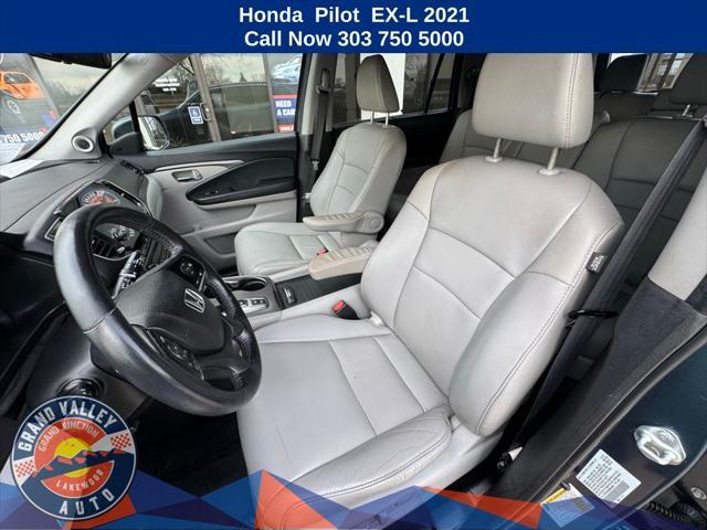 used 2021 Honda Pilot car, priced at $26,500