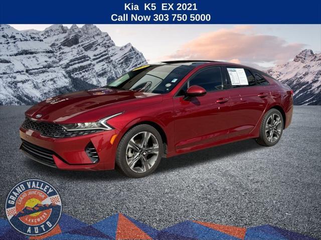 used 2021 Kia K5 car, priced at $20,988