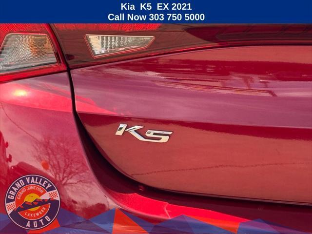 used 2021 Kia K5 car, priced at $21,688