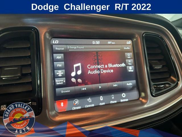 used 2022 Dodge Challenger car, priced at $31,988