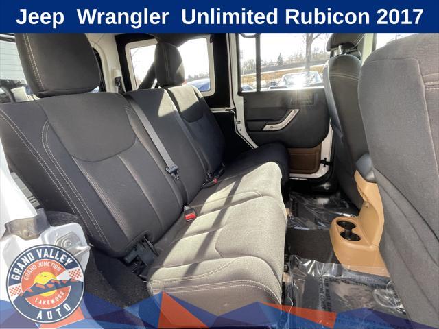 used 2017 Jeep Wrangler Unlimited car, priced at $25,988