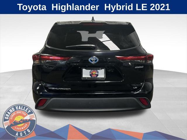 used 2021 Toyota Highlander Hybrid car, priced at $31,888