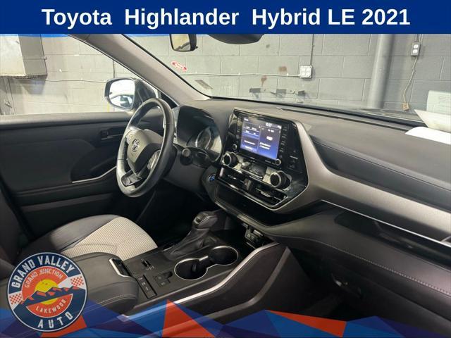 used 2021 Toyota Highlander Hybrid car, priced at $31,888