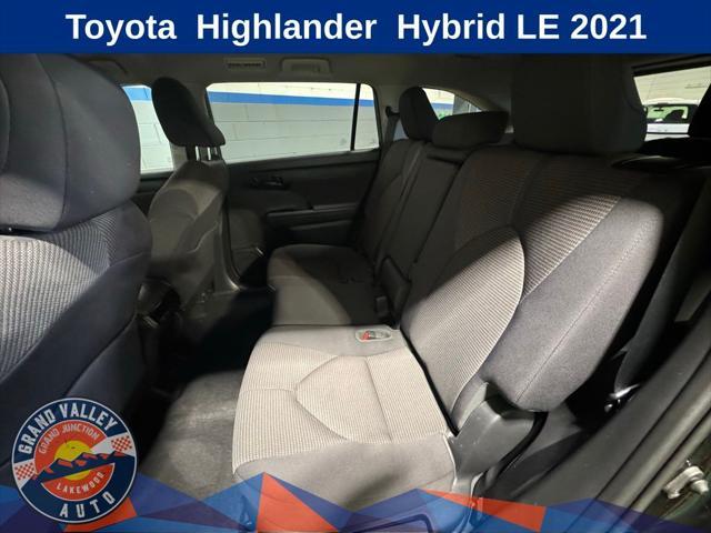 used 2021 Toyota Highlander Hybrid car, priced at $31,888