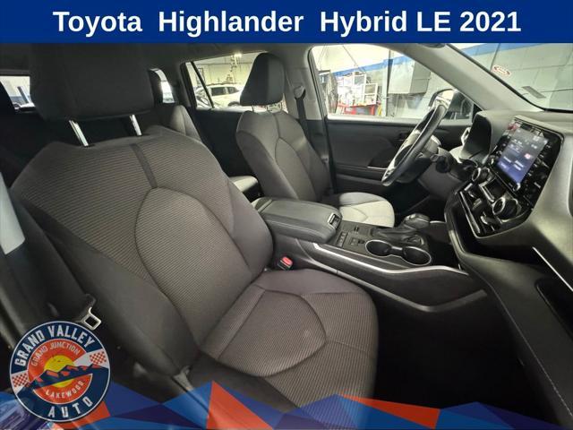 used 2021 Toyota Highlander Hybrid car, priced at $31,888