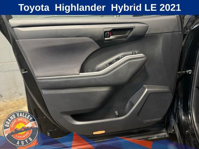 used 2021 Toyota Highlander Hybrid car, priced at $31,888