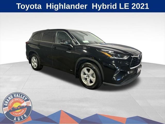 used 2021 Toyota Highlander Hybrid car, priced at $31,888