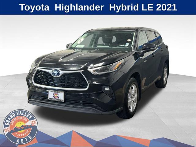 used 2021 Toyota Highlander Hybrid car, priced at $31,888