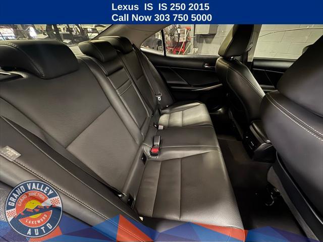 used 2015 Lexus IS 250 car, priced at $19,588