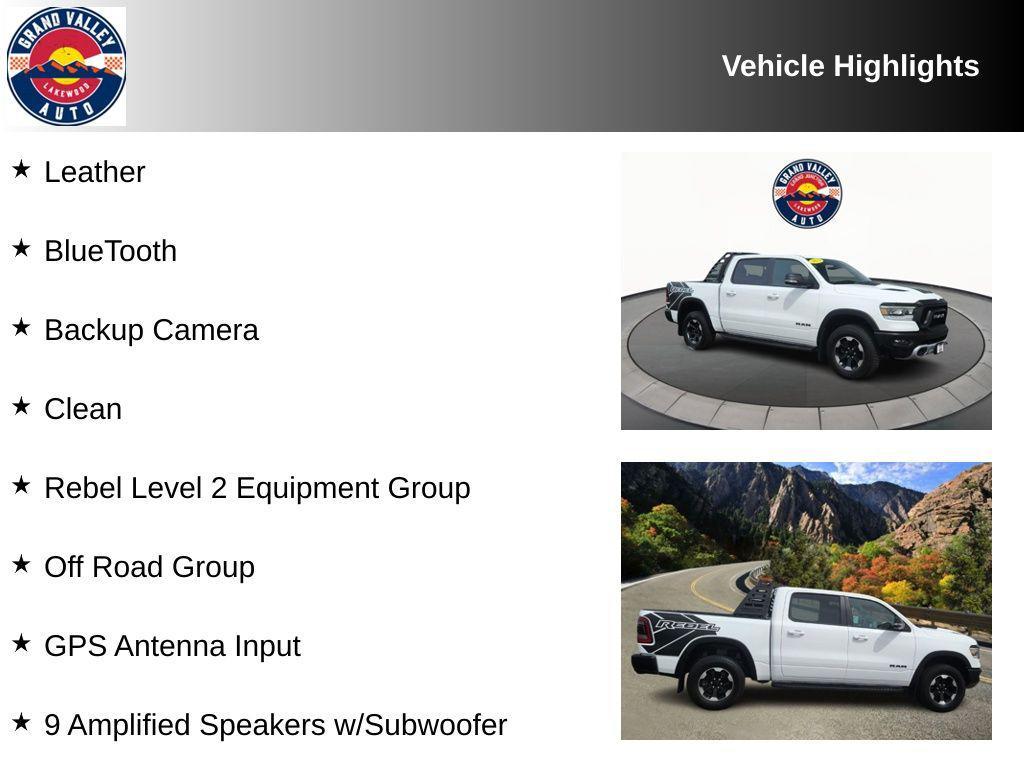 used 2022 Ram 1500 car, priced at $44,988