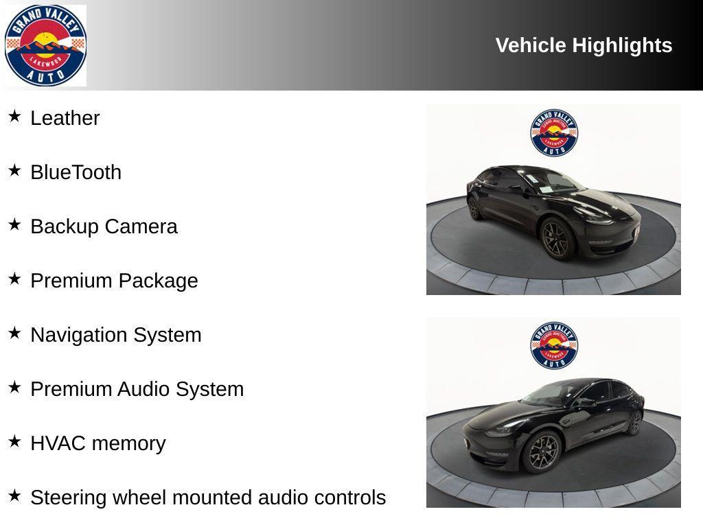 used 2022 Tesla Model 3 car, priced at $26,488