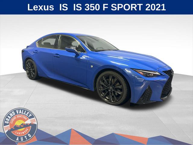 used 2021 Lexus IS 350 car, priced at $39,400