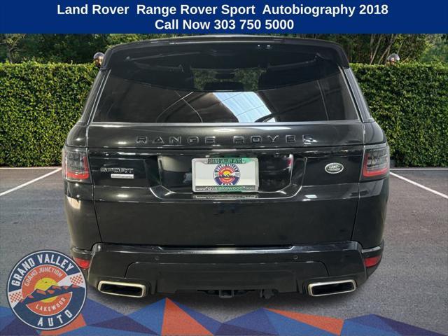 used 2018 Land Rover Range Rover Sport car, priced at $41,500