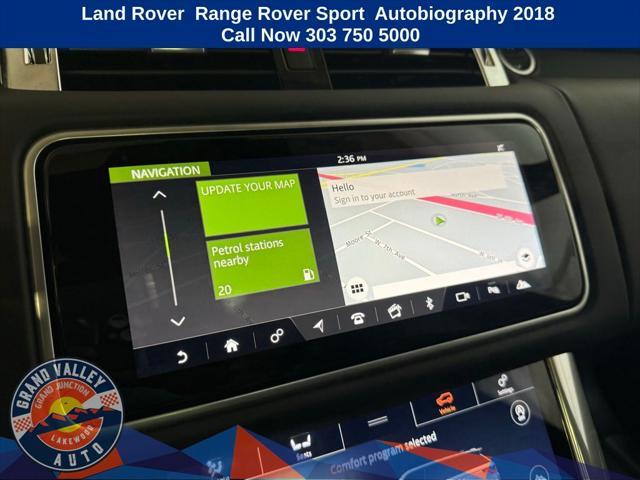 used 2018 Land Rover Range Rover Sport car, priced at $41,500