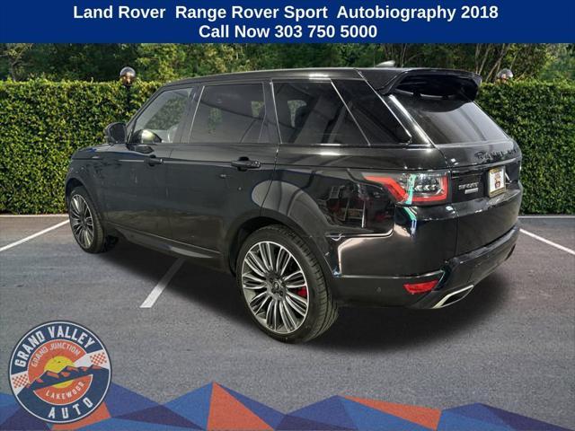 used 2018 Land Rover Range Rover Sport car, priced at $41,500