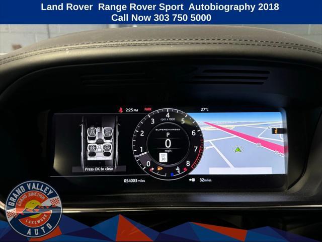 used 2018 Land Rover Range Rover Sport car, priced at $41,500