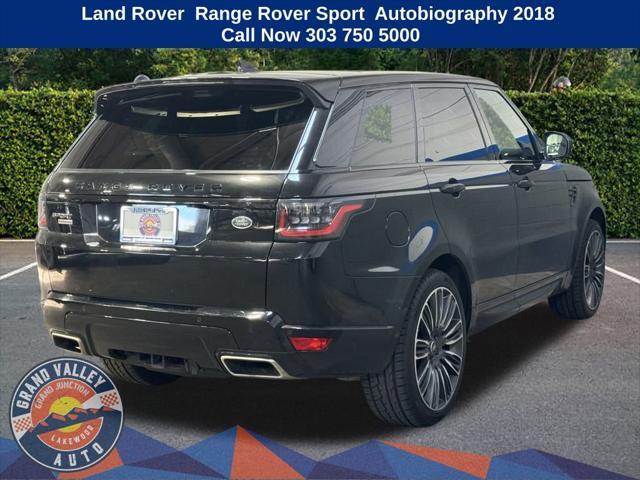 used 2018 Land Rover Range Rover Sport car, priced at $41,500