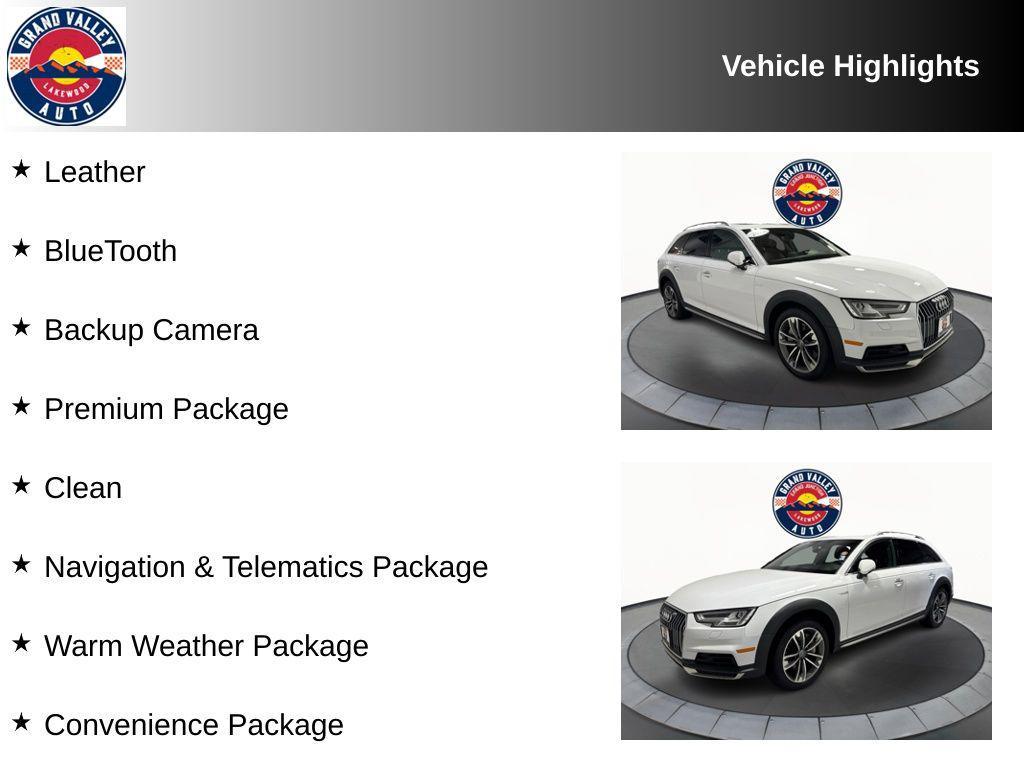 used 2018 Audi A4 allroad car, priced at $22,500