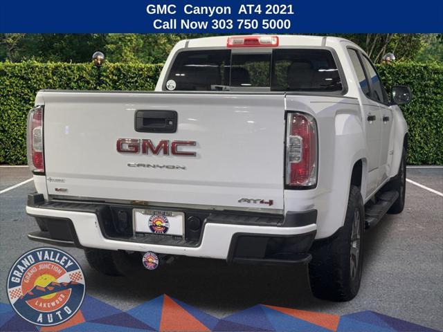 used 2021 GMC Canyon car, priced at $28,288