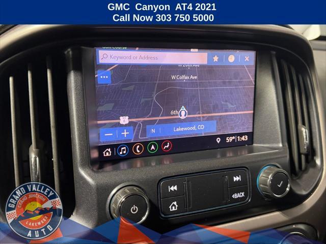 used 2021 GMC Canyon car, priced at $28,288