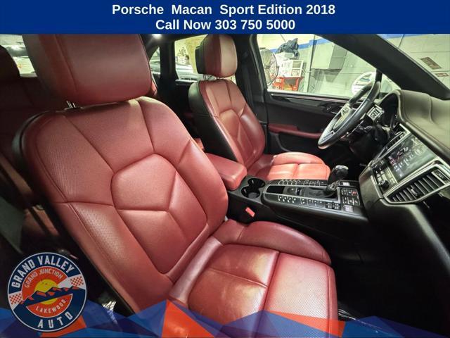 used 2018 Porsche Macan car, priced at $28,788