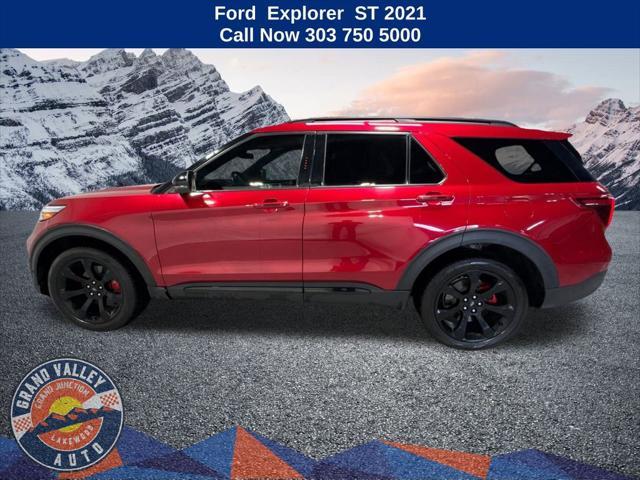 used 2021 Ford Explorer car, priced at $32,788