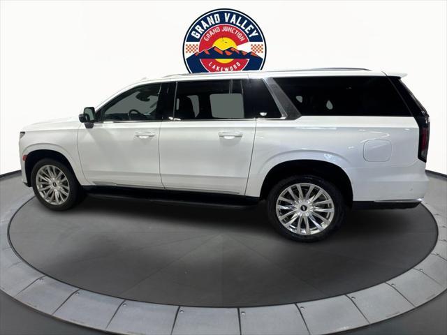 used 2023 Cadillac Escalade ESV car, priced at $69,888