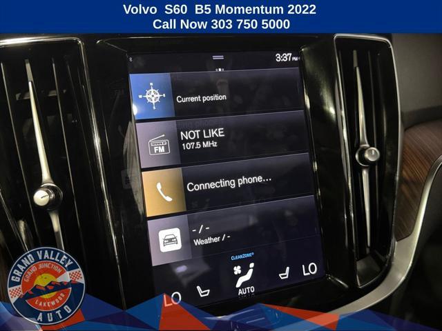 used 2022 Volvo S60 car, priced at $22,388