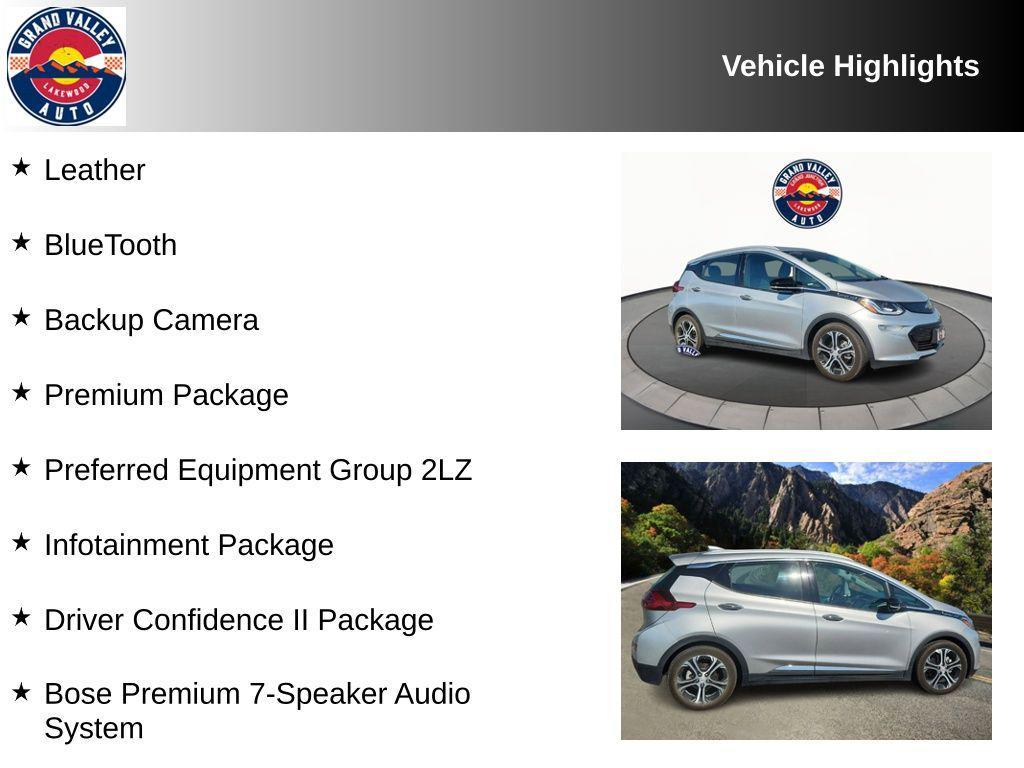 used 2020 Chevrolet Bolt EV car, priced at $15,960