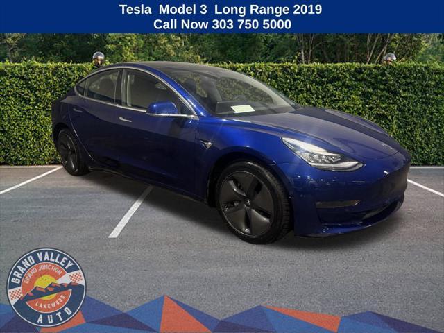 used 2019 Tesla Model 3 car, priced at $24,400