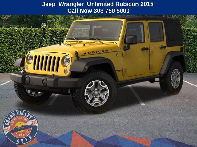 used 2015 Jeep Wrangler Unlimited car, priced at $20,588