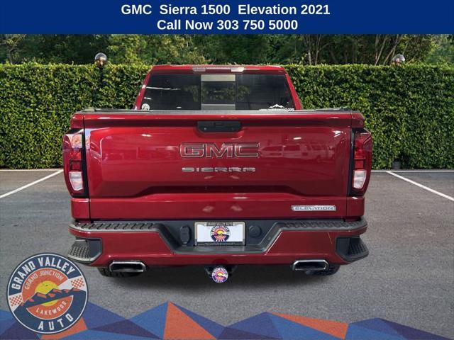 used 2021 GMC Sierra 1500 car, priced at $36,488