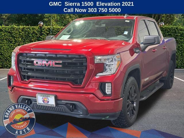 used 2021 GMC Sierra 1500 car, priced at $36,488