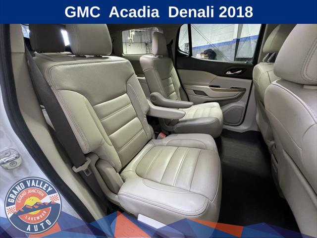 used 2018 GMC Acadia car, priced at $24,200