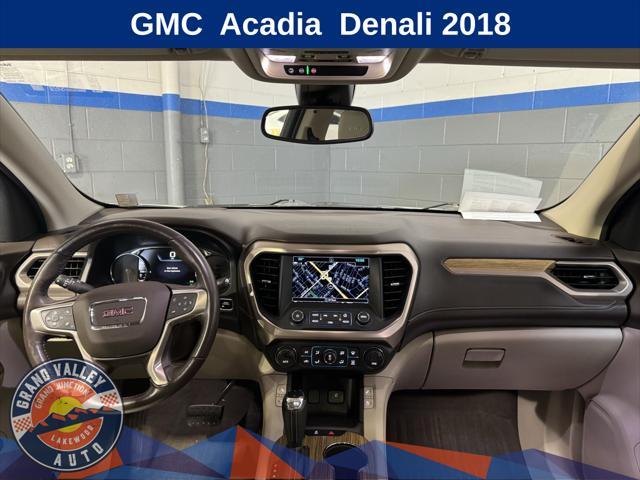 used 2018 GMC Acadia car, priced at $21,988