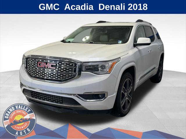 used 2018 GMC Acadia car, priced at $21,988