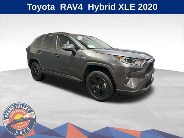 used 2020 Toyota RAV4 Hybrid car, priced at $24,688