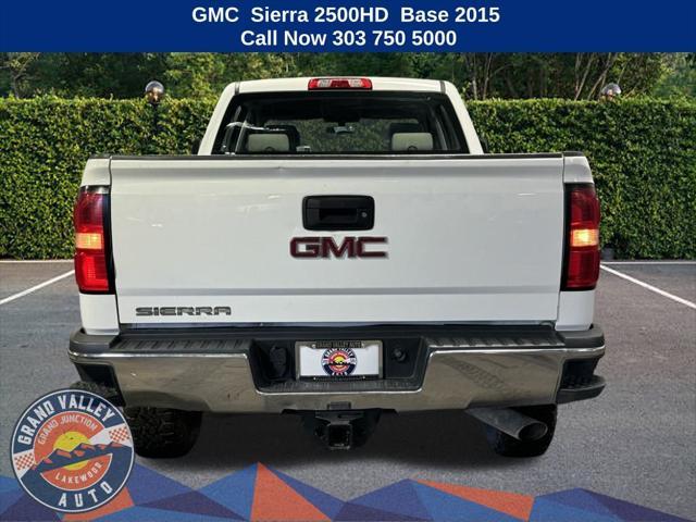 used 2015 GMC Sierra 2500 car, priced at $21,488