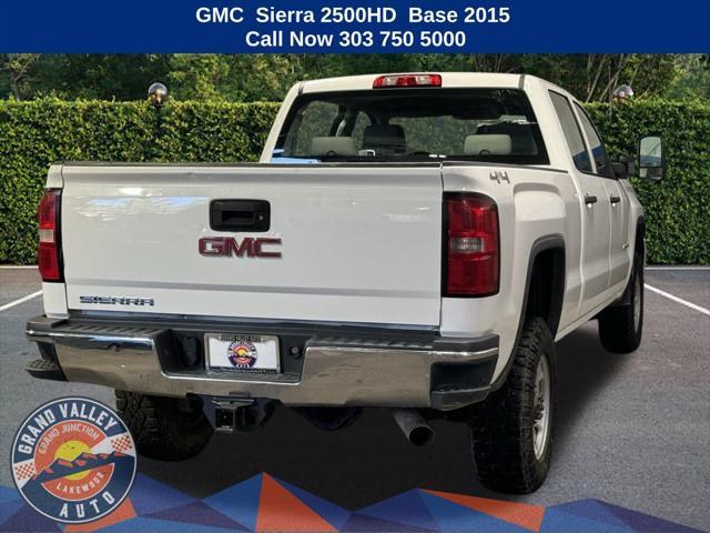 used 2015 GMC Sierra 2500 car, priced at $21,488