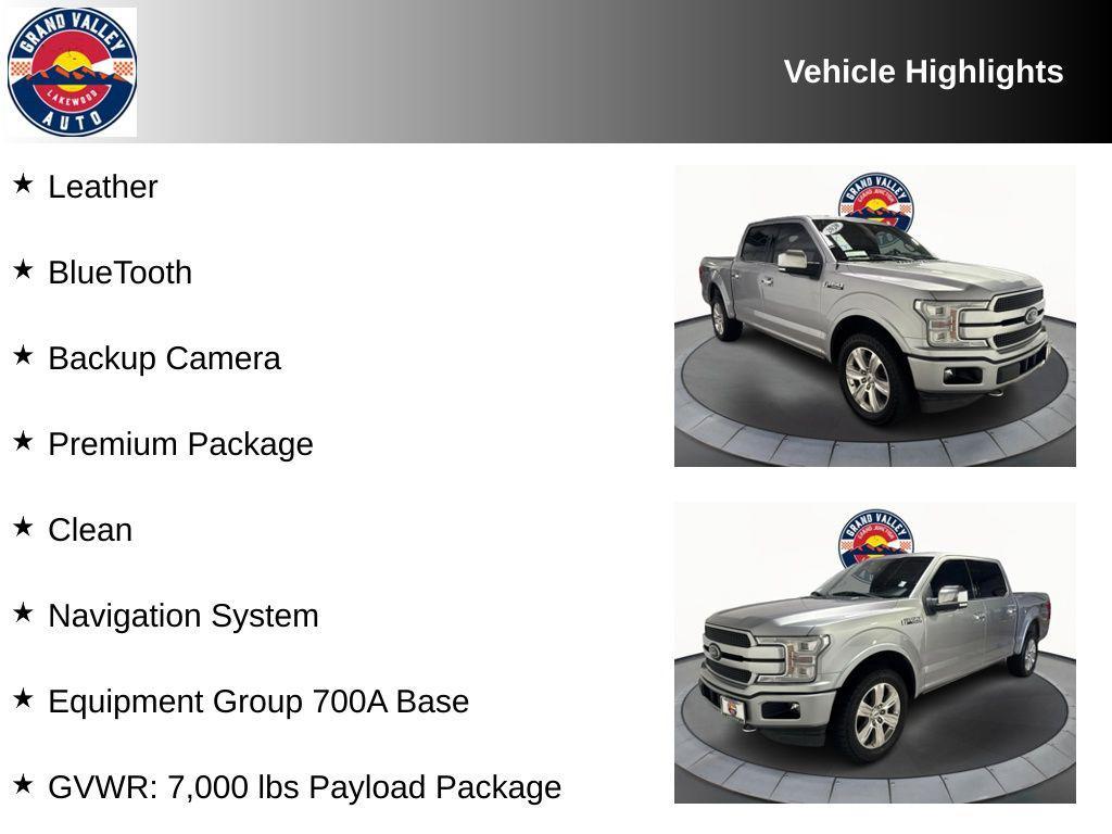 used 2020 Ford F-150 car, priced at $37,715