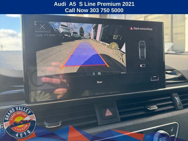 used 2021 Audi A5 car, priced at $24,488
