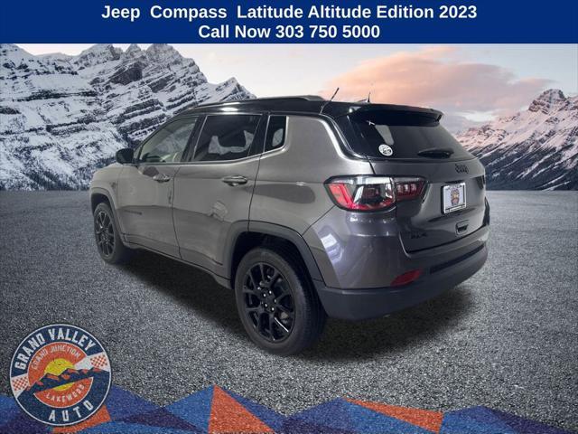 used 2023 Jeep Compass car, priced at $23,788