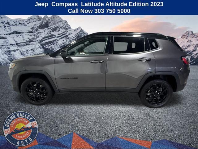 used 2023 Jeep Compass car, priced at $23,788