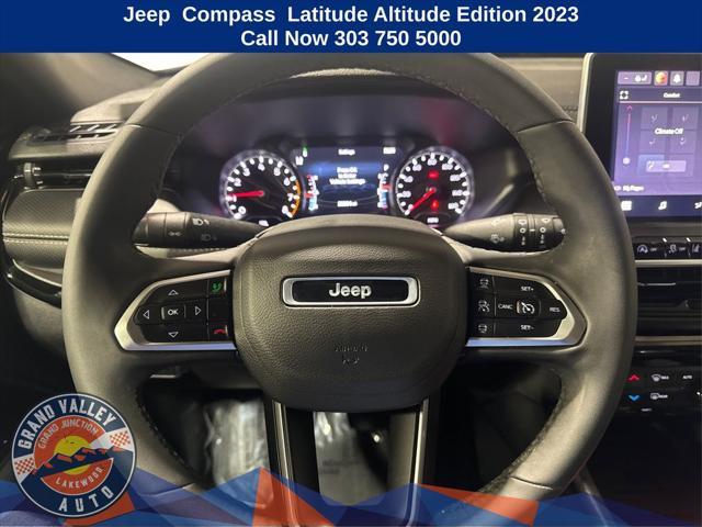used 2023 Jeep Compass car, priced at $23,788