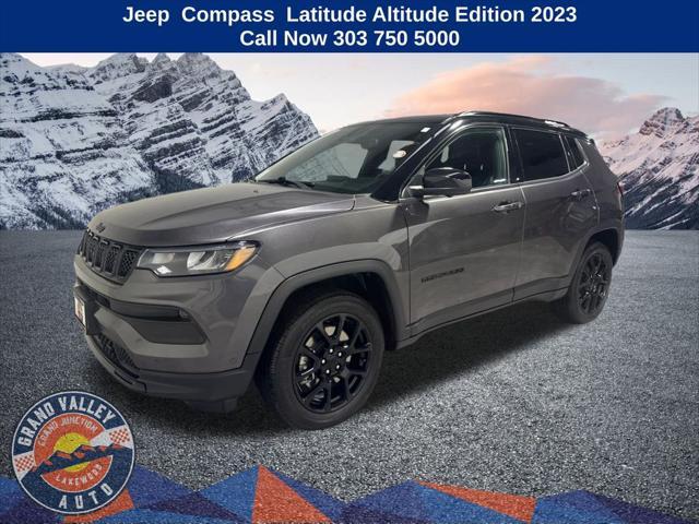 used 2023 Jeep Compass car, priced at $23,788